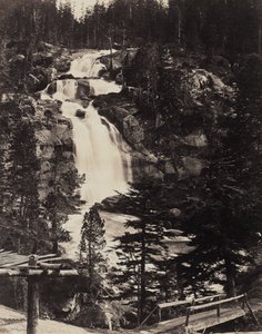 Büyük Yukarı Şelale, Yüksek Alpler, c. 1862.