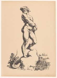 Georges Picquart ve Ejderha by Louis Anquetin