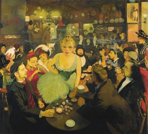 Aristide Bruants Montmartre kulübü Le Mirliton
