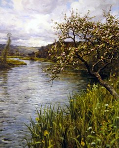 İlkbahar (tuval üzerine yağlı boya) by Louis Aston Knight