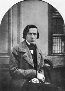 Polonyalı besteci ve piyanist Frederic Chopin by Louis Auguste Bisson