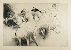 Barda Dört Dansçı by Louis Auguste Mathieu Legrand