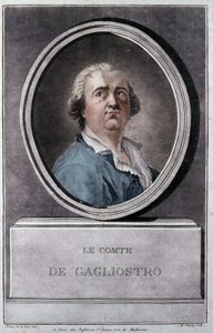 Giuseppe Balsamo, dit Alexander, Cagliostro Kontu (1743 - 1795), Brion de la Tour tarafından by Louis Brion de la Tour fils