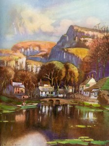 Cheddar Gorge, Somerset, 1924-1926. by Louis Burleigh Bruhl