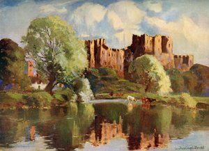 Ludlow Kalesi, Shropshire, 1924-1926. by Louis Burleigh Bruhl