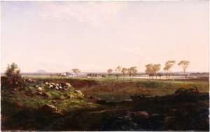 Fyans Dağı, Camperdown yakınlarındaki yün ahırı, 1869