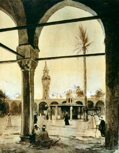 Cami, Kahire, Mısır, 1928 by Louis Cabanes