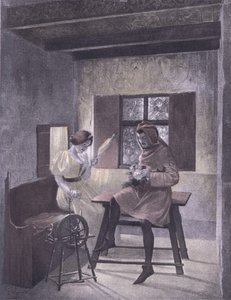 Simona eğirme, Navarre Society tarafından 1930