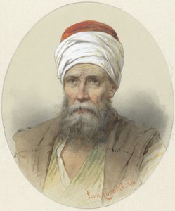 türbanlı adam by Louis Chantal