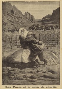 Kızılhaç hemşiresi olarak ateşlerini tutan Türk askerleri, yaralı bir Rus askerini kimsenin olmadığı topraklardan, Kafkaslardan, I.