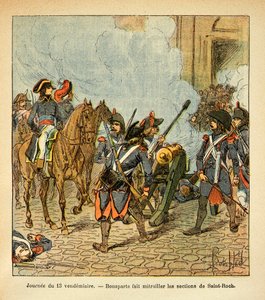 Ishusho ya Bombled Louis (1862-1927) yo mu gitabo “Urwibutso rwa Saint Helene” yanditswe na Count Emmanuel de Las Cases (1766-1842): Napoleon yatunguwe na Brienne na Cossacks, Icyegeranyo bwite. by Louis Charles Bombled