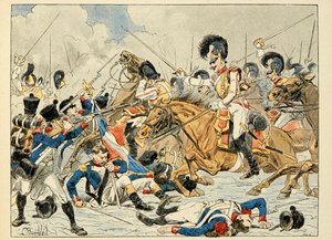 "Les heros du Siecle" kitabından alınan illüstrasyon, Dick de Lonlay
