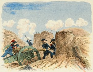 Illustration taken from the book “Les heros du Siecle””, anecdotal recits by Dick de Lonlay and illustrated by Louis Bombled (1862-1927) by Louis Charles Bombled