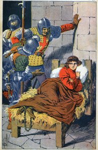 Joan of Arc hapiste by Louis Charles Bombled