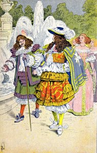Louis XIV ve Fouquet by Louis Charles Bombled