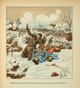 Eugene Çavuş tarafından Loire Armee, dit Grenest, Louis Bombled (1862-1927) tarafından resmedildi (Fransız-Alman Savaşı; 1870-1871 seferi): Papalık bir Zouave