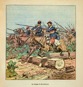 Loire Armee of the Loire tarafından Eugene Sergent, dit Grenest, çizimi Louis Bombled (1862-1927) (Fransız-Alman Savaşı; 1870-1871 seferi): 22 Kasım