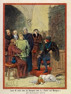 Louis Bombled (1862-1927) tarafından resmedilen A. Mercier tarafından Hotel de Ville de Paris