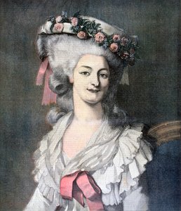 Marie-Louise, Lamballe Prensesi, 1892 by Louis Edouard Rioult