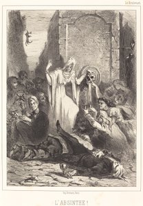 Absinthe! by Louis Emile Benassit