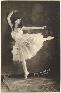 [Ballerina on Pointe] by Louis Fleckenstein