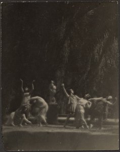 [Bahçedeki Dansçılar] by Louis Fleckenstein