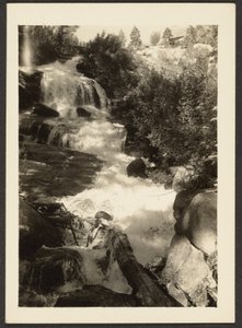[Şelale ile Manzara] by Louis Fleckenstein