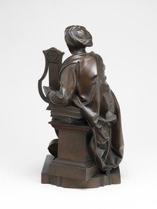 Apollo olarak George Frideric Handel by Louis Francois (after) Roubiliac