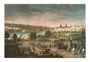 Dresden Savaşı, 26 Ağustos 1813, c1850 by Louis Francois Couche