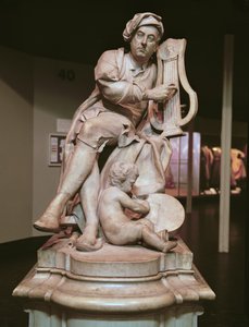 George Frederick Handel (1685-1759) 1738 (marble)