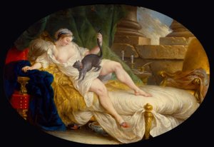 L.G.Blanchet, Julie terk edildiğini öğreniyor / 1759