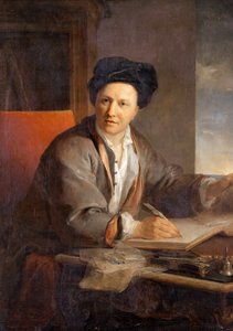 Yazarın portresi Bernard le Bovier de Fontenelle 1657-1757