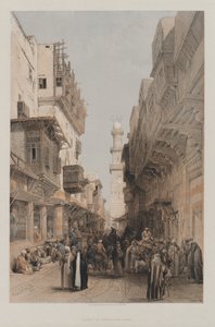 Mısır ve Nubia, Cilt III: Mosque el Mooristan, Kahire by Louis Haghe