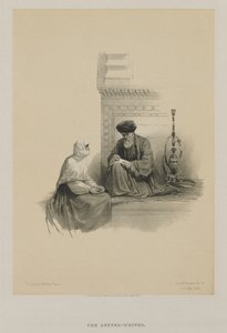 Mısır ve Nubia, Cilt III: Mektup Yazarı, Kahire, 1849. by Louis Haghe