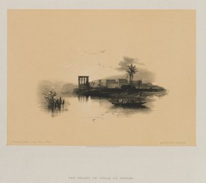 Mısır ve Nubia, Cilt II: Philae Adası, Nil, Nubia by Louis Haghe