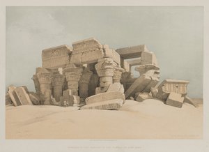 Mısır ve Nubia, Cilt II: Kom-Ombo by Louis Haghe