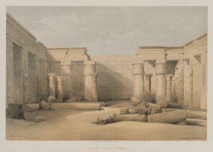 Mısır ve Nubia, Cilt II: Medinet Abou, Thebes, 1847.
