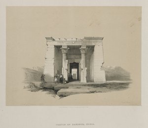 Mısır ve Nubia, Cilt II: Dandur Tapınağı, Nubia by Louis Haghe