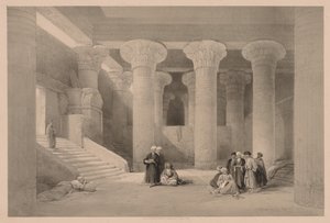 Mısır ve Nubia: Cilt I - No. 24, Esneh Tapınağı by Louis Haghe