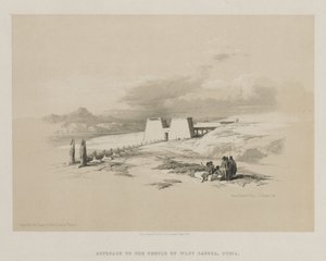 Mısır ve Nubia, Cilt I: Wady Saboua Tapınağı, Nubia