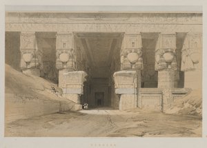 Mısır ve Nubia, Cilt I: Dendera by Louis Haghe