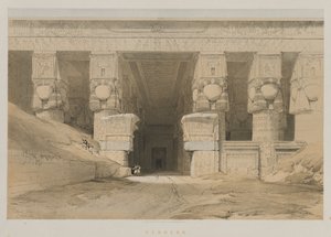 Mısır ve Nubia, Cilt I: Dendera, 1847. by Louis Haghe