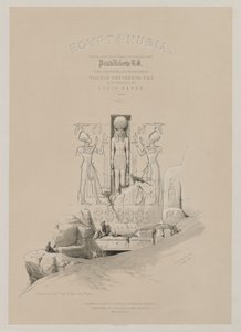Mısır ve Nubia, Cilt I: Frontispiece by Louis Haghe