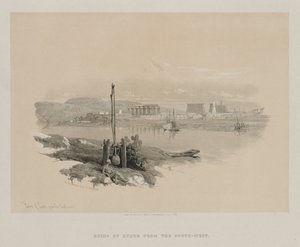Mısır ve Nubia, Cilt I: Güneybatıdan Luksor Harabeleri by Louis Haghe