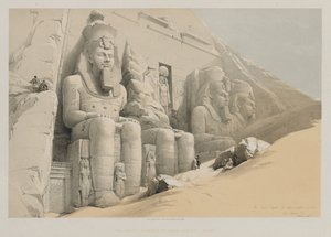 Mısır ve Nubia, Cilt I: Büyük Aboo-Simble Tapınağı, Nubia, 1846.