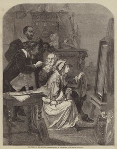 Stüdyo Ziyareti by Louis Haghe
