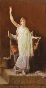 Sapfo, 1888 by Louis Hector Leroux