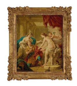 Pygmalion ve Galatea (tuval üzerine yağlı boya)