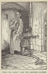 Duy beni Isabel! dedi acı çeken Claudio by Louis John Rhead
