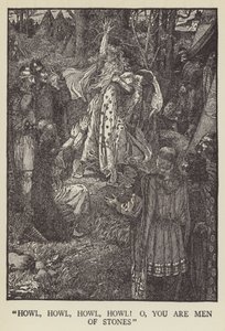 Uluma, uluma, uluma! o, siz taş adamlarsınız by Louis John Rhead